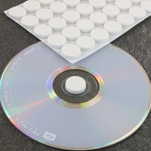 Espumas para encaixe de CD (branco)