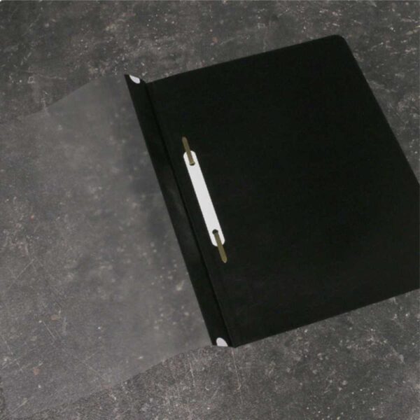 Classificador para A4 com visor e ferragem (preto)