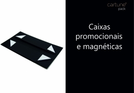Caixas promocionais e magneticas - capa